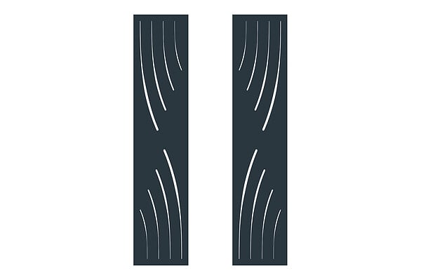 CASANOOV - Casanoov Portail coulissant 3,5 m VELETA H.160  cm aluminium gris - large