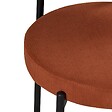 SICAAN - Sicaan Lot de 2 tabourets de bar modernes IRIS velours côtelé terracotta 65 cm - vignette