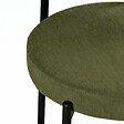SICAAN - Sicaan Lot de 2 tabourets de bar modernes IRIS velours côtelé kaki 65 cm - vignette