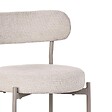 SICAAN - Sicaan Lot de 2 tabourets de Bar Contemporains GABY en Tissu Chenille Beige - vignette
