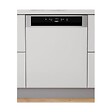 WHIRLPOOL - Lave-vaisselle 60cm 14couverts 46db Intégrable Avec Bandeau - WB3PFD636X - vignette