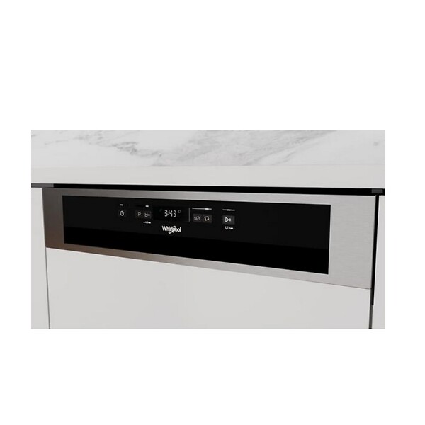 WHIRLPOOL - Lave-vaisselle 60cm 14couverts 46db Intégrable Avec Bandeau - WB3PFD636X - large