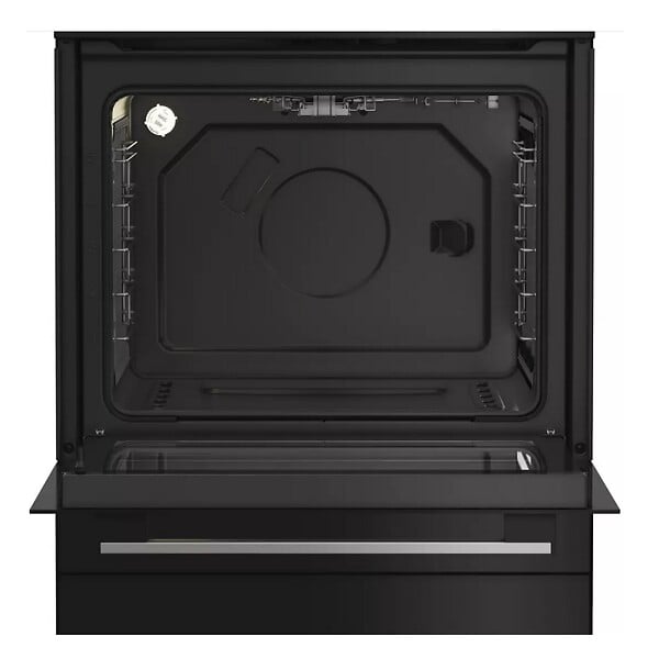 INDESIT - Cuisinière Gaz 69l 4 Feux Noir - I6GGKCB - large