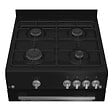 INDESIT - Cuisinière Gaz 69l 4 Feux Noir - I6GGKCB - vignette