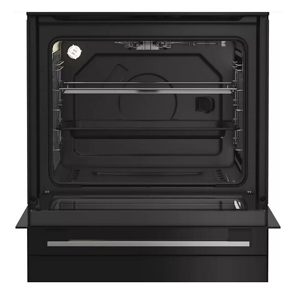 INDESIT - Cuisinière Gaz 69l 4 Feux Noir - I6GGKCB - large