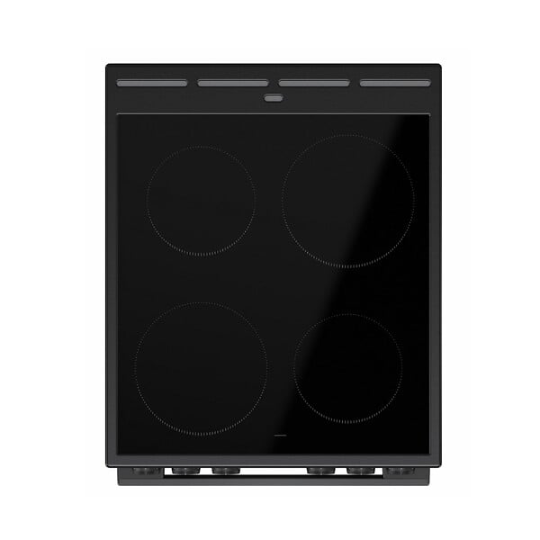 HISENSE - Cuisinière Vitrocéramique 68l 8kw Noir - HEC5A10BG - large