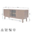 SICAAN - Sicaan Meuble TV MILO couleur bois de noyer style rétro - vignette
