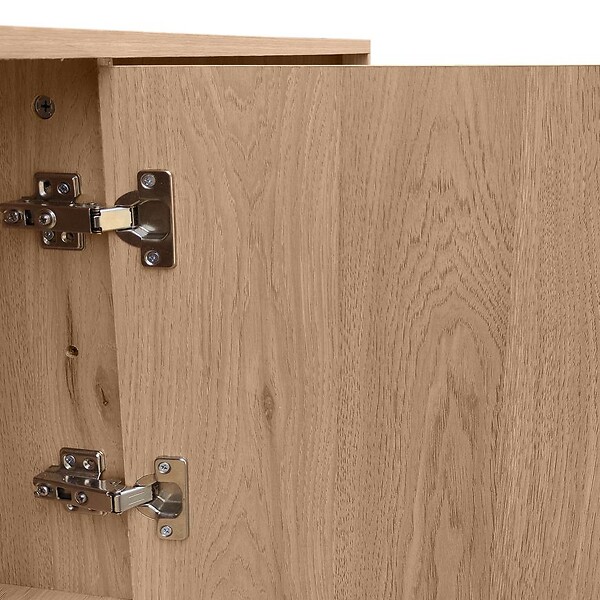 SICAAN - Sicaan Meuble TV scandinave 140cm finition chêne - SOAN - large