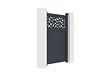 CASANOOV - Casanoov Portillon 1m DOLOMITE RUIVO H.160  cm aluminium gris - vignette