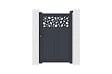 CASANOOV - Casanoov Portillon 1m DOLOMITE SUNNY H.160  cm aluminium gris - vignette