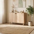 SICAAN - Sicaan Buffet scandinave 2 portes 100cm finition chêne - SOAN - vignette