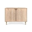 SICAAN - Sicaan Buffet scandinave 2 portes 100cm finition chêne - SOAN - vignette
