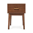 SICAAN - Sicaan Lot de 2 tables de chevet noyer MILO rétro - vignette