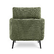 SICAAN - Sicaan Fauteuil design EMMA en velours côtelé vert sauge - vignette