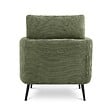 SICAAN - Sicaan Fauteuil design EMMA velours côtelé vert sauge - vignette