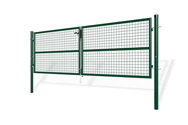CASANOOV - Casanoov Portail battant grillagé 3 m OLGA H.100  cm Vert - large