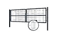 CASANOOV - Casanoov Portail battant grillagé 3 m RAZO H.100  cm Gris - vignette