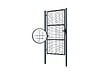 CASANOOV - Casanoov Portillon grillagé 1m OLGA H.200  cm Gris - vignette