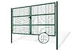CASANOOV - Casanoov Portail battant grillagé rigide L.3 m OLGA H.180  cm Vert - vignette