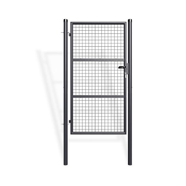CASANOOV - Casanoov Portillon grillagé 1m OLGA H.180  cm Gris - large