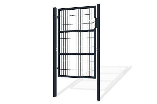 CASANOOV - Casanoov Portillon grillagé 1m RAZO H.160  cm Gris - large