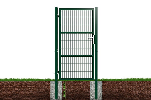 CASANOOV - Casanoov Portillon grillagé 1m RAZO H.180  cm Vert - large