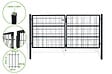 CASANOOV - Casanoov Portail battant grillagé 3 m RAZO H.140  cm Gris - vignette