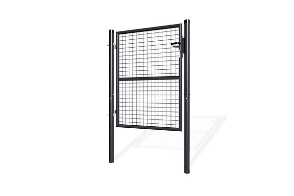 CASANOOV - Casanoov Portillon grillagé 1m OLGA H.130  cm Gris - large