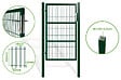CASANOOV - Casanoov Portillon grillagé 1m RAZO H.160  cm Vert - vignette