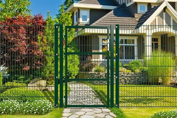 CASANOOV - Casanoov Portillon grillagé 1m RAZO H.160  cm Vert - large