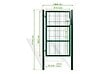 CASANOOV - Casanoov Portillon grillagé 1m RAZO H.160  cm Vert - vignette