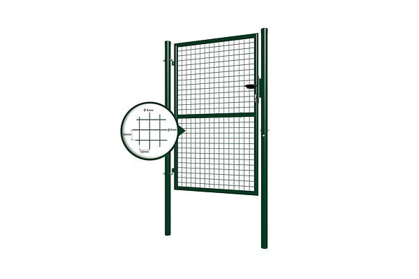 CASANOOV - Casanoov Portillon grillagé 1m OLGA H.150  cm Vert - large