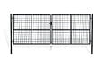 CASANOOV - Casanoov Portail battant grillagé 4 m OLGA H.150  cm Gris - vignette