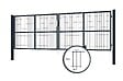 CASANOOV - Casanoov Portail battant grillagé gris RAZO 4 m H.140 cm - vignette
