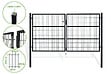 CASANOOV - Casanoov Portail battant grillagé 3 m RAZO H.160  cm Gris - vignette