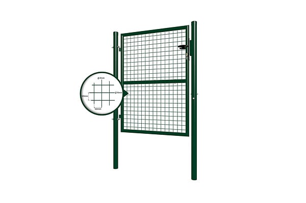 CASANOOV - Casanoov Portillon grillagé 1m OLGA H.130  cm Vert - large
