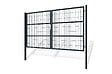 CASANOOV - Casanoov Portail battant grillagé rigide RAZO 300x180  cm Gris - vignette