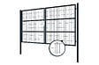 CASANOOV - Casanoov Portail battant grillagé rigide RAZO 300x180  cm Gris - vignette