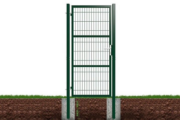 CASANOOV - Casanoov Portillon grillagé 1m RAZO H.200  cm Vert - large