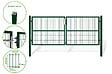 CASANOOV - Casanoov Portail battant grillagé 3 m RAZO H.120  cm Vert - vignette