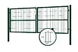 CASANOOV - Casanoov Portail battant grillagé 3 m RAZO H.120  cm Vert - vignette