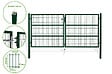 CASANOOV - Casanoov Portail battant grillagé 3 m RAZO H.140  cm Vert - vignette