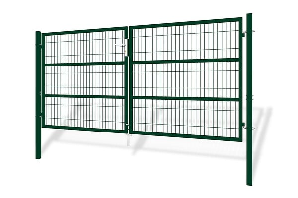 CASANOOV - Casanoov Portail battant grillagé 3 m RAZO H.140  cm Vert - large