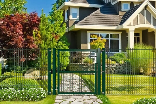 CASANOOV - Casanoov Portillon grillagé 1m Vert RAZO H.100 cm - large