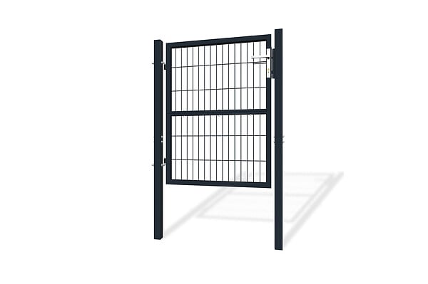CASANOOV - Casanoov Portillon grillagé 1m Gris RAZO H.120 cm - large