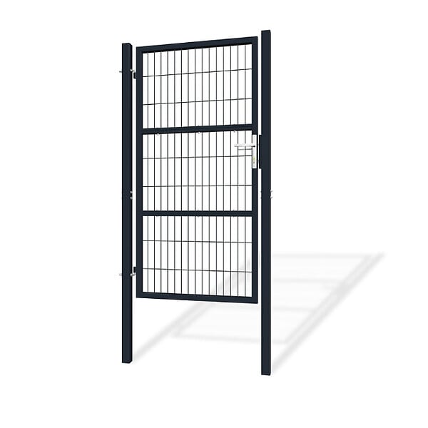 CASANOOV - Casanoov Portillon grillagé 1m RAZO H.180  cm Gris - large