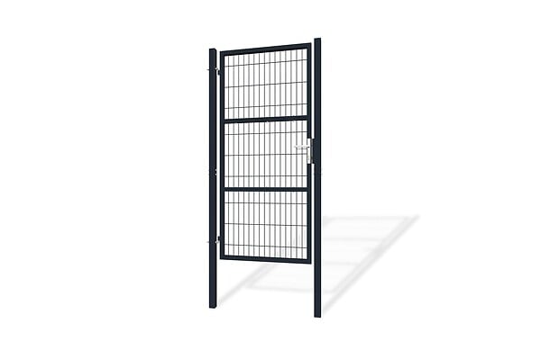 CASANOOV - Casanoov Portillon grillagé 1m RAZO H.200  cm Gris - large