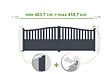 CASANOOV - Casanoov Portail battant ajustable en largeur 4 m MEIJE H.140  cm alu gris - vignette