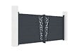 CASANOOV - Casanoov Portail battant aluminium gris CERVINA RUIVO 3,5 m hauteur 140  cm - vignette