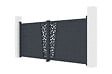 CASANOOV - Casanoov Portail battant aluminium gris CERVINA RUIVO 3,5 m hauteur 140  cm - vignette
